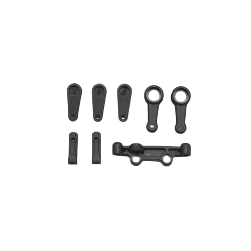 Z4-200 Yokomo Steering Bellcrank & Servo Mount Set w/17mm Servo Horns