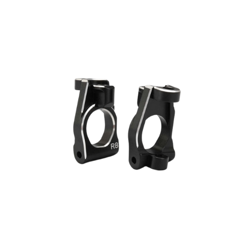 Z4-41308A Yokomo Aluminum Front Steering Hub Carriers (8deg)