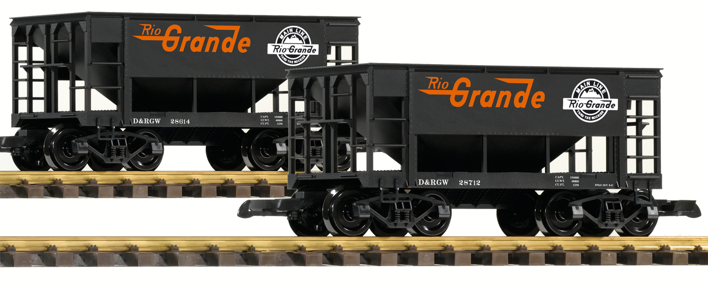 Piko 38931 G Scale D&RGW Ore Car, 2-Pack