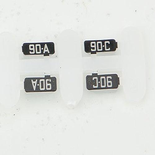 Kato 11650 N Alternate Numberboards for Kato EMD FP7A Milwaukee Road #90A, 90C