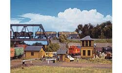 Walthers Cornerstone 933-3852 N Trackside Structures Set Kit