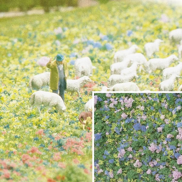 Busch 7359 A Scale Foam Flock Ground Cover -- Crocus 6-3/4oz 200ml