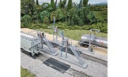 Walthers Cornerstone 933-4037 HO Modern Loading Racks pkg(4) Kit
