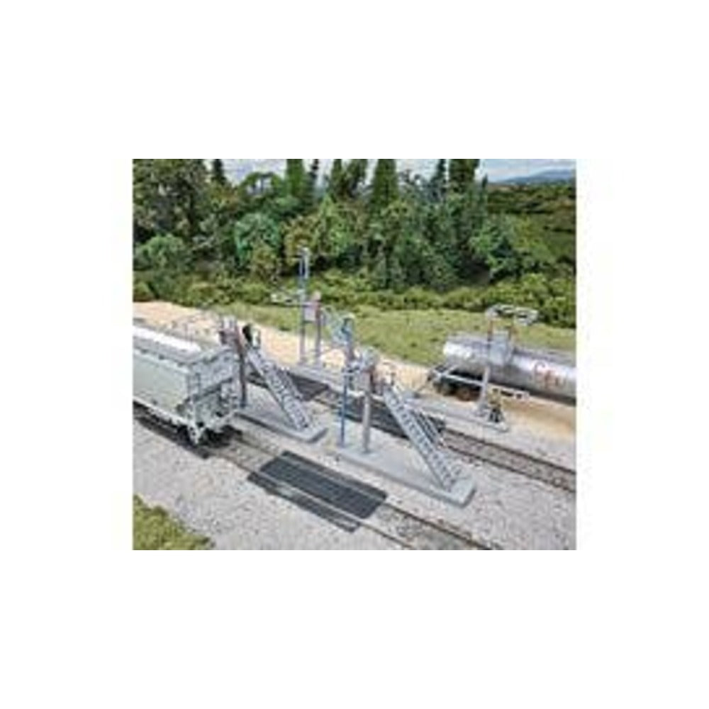 Walthers Cornerstone 933-4037 HO Modern Loading Racks pkg(4) Kit