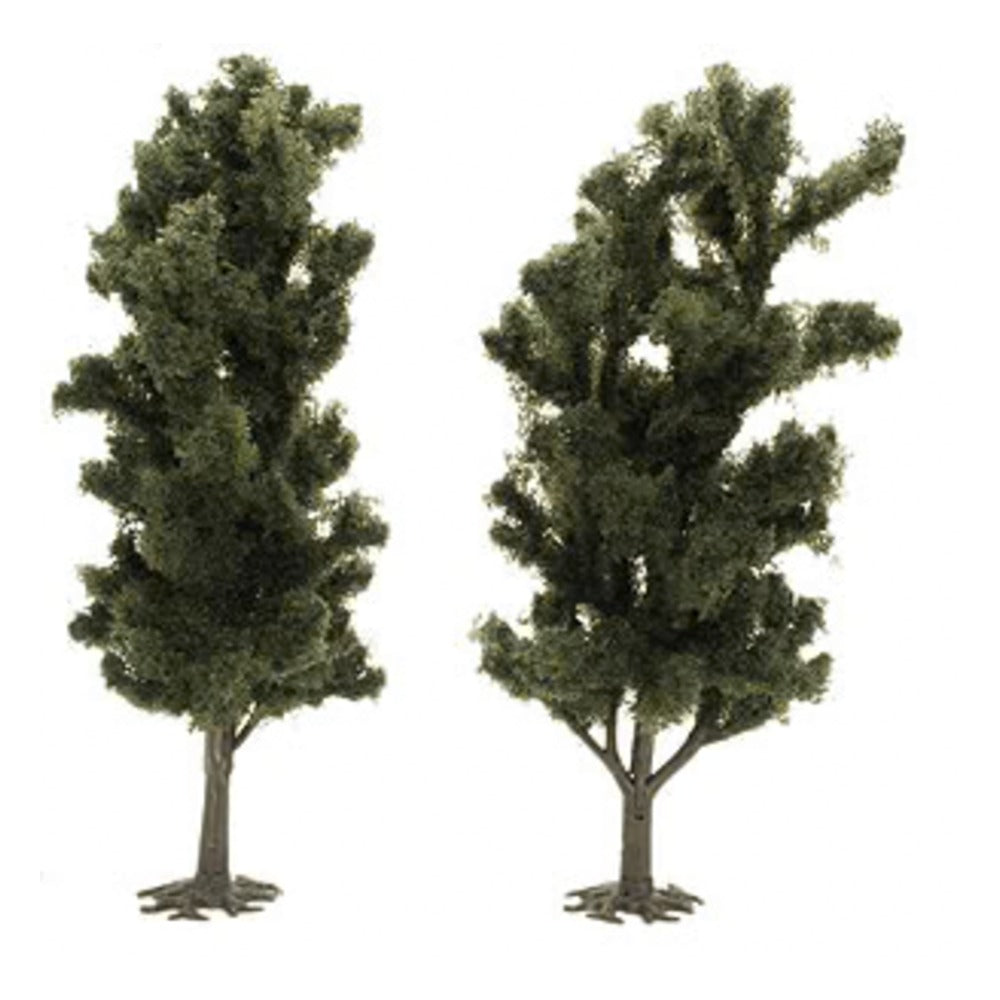 Busch 6953 HO Scale Poplar Trees, 150 mm, pkg(2)