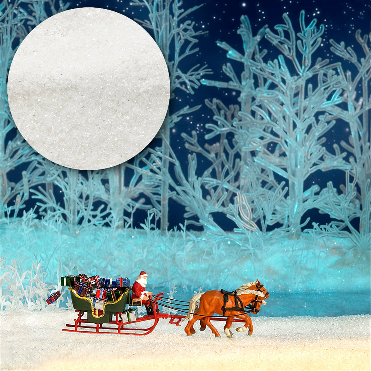 Busch 7170 All Scale Glittery Snow Powder, 200g