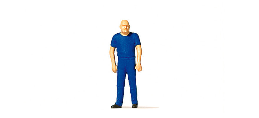 Preiser 28189 HO Scale Fireman on Standby Figure