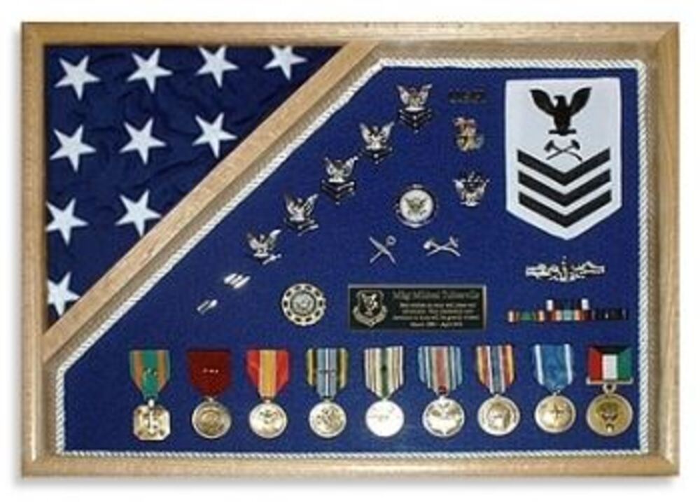 Military Shadow Box 18x24.
