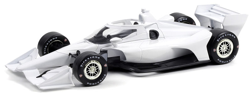 Greenlight 11122 1/18 Scale White Autograph Indycar - Ntt Indycar Series Road