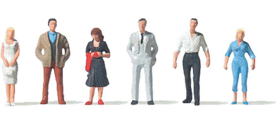 Preiser 79032 N Scale Passers-by Figure Set