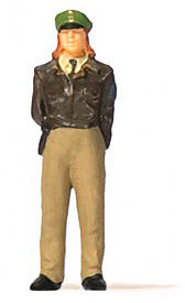 Preiser 28199 HO Scale Female German Police Officer Figure