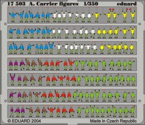 Eduard 17503 1/350 Ship- Aircraft Carrier Figures (Painted)