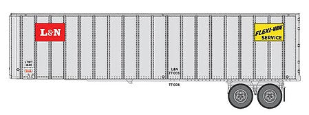 Walthers SceneMaster 2602 HO Flexi-Van 40' Trailer L&N