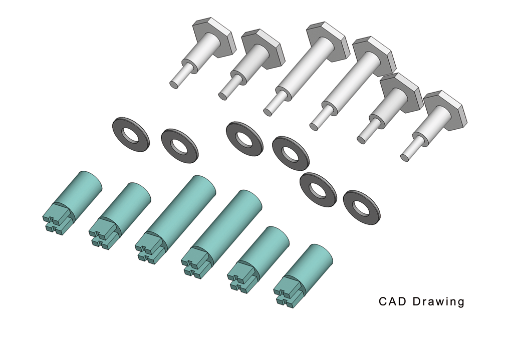 Piko 36091 G Scale Crankpins for 45mm Mogul Wheels