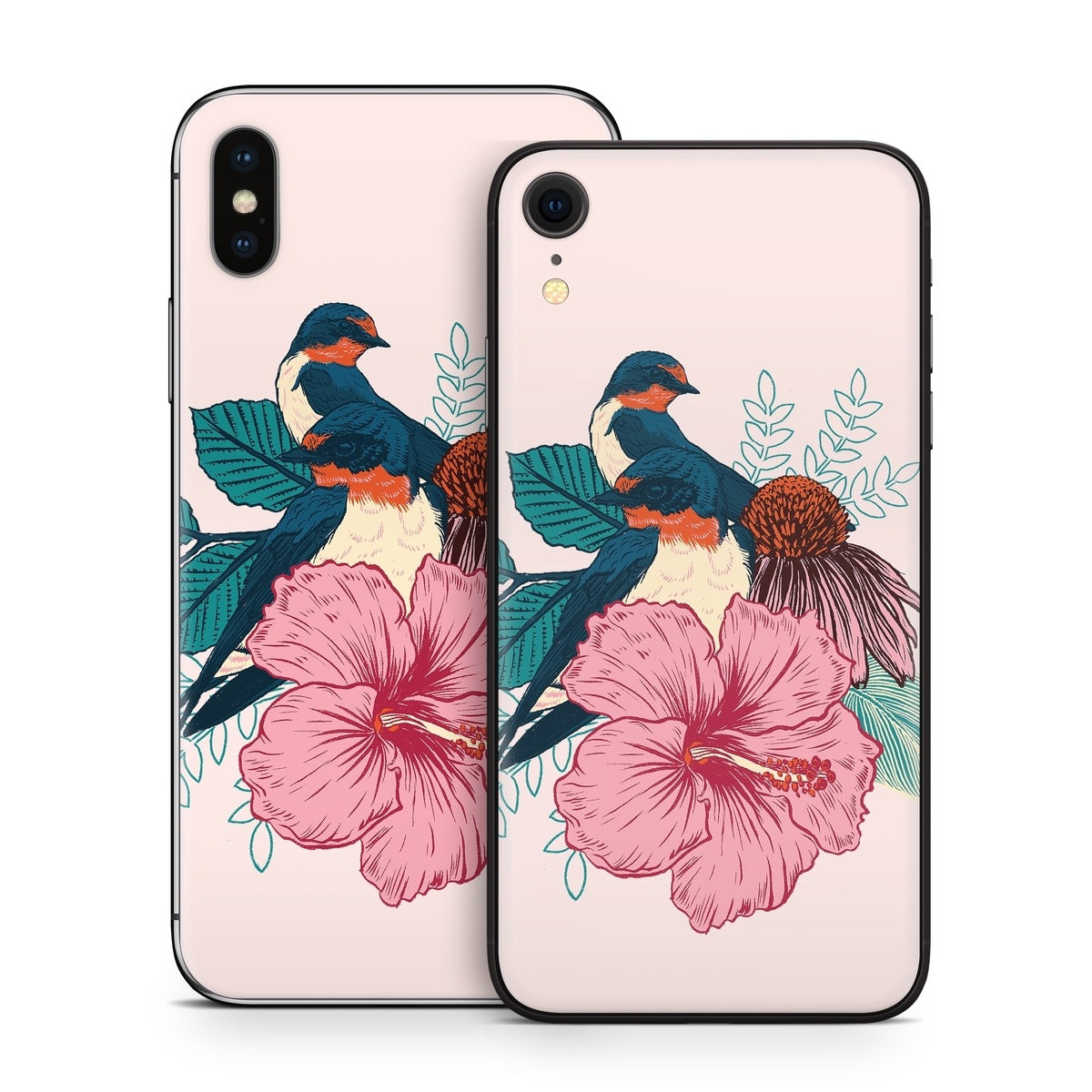 Barn Swallows - Apple iPhone X Skin