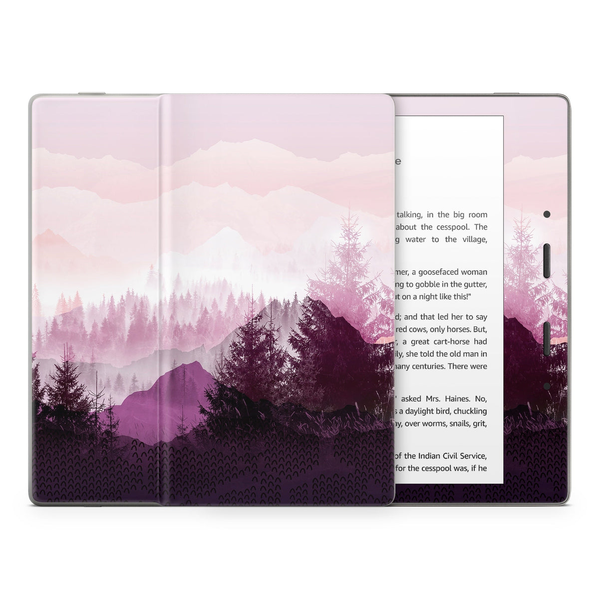 Purple Horizon - Amazon Kindle Skin
