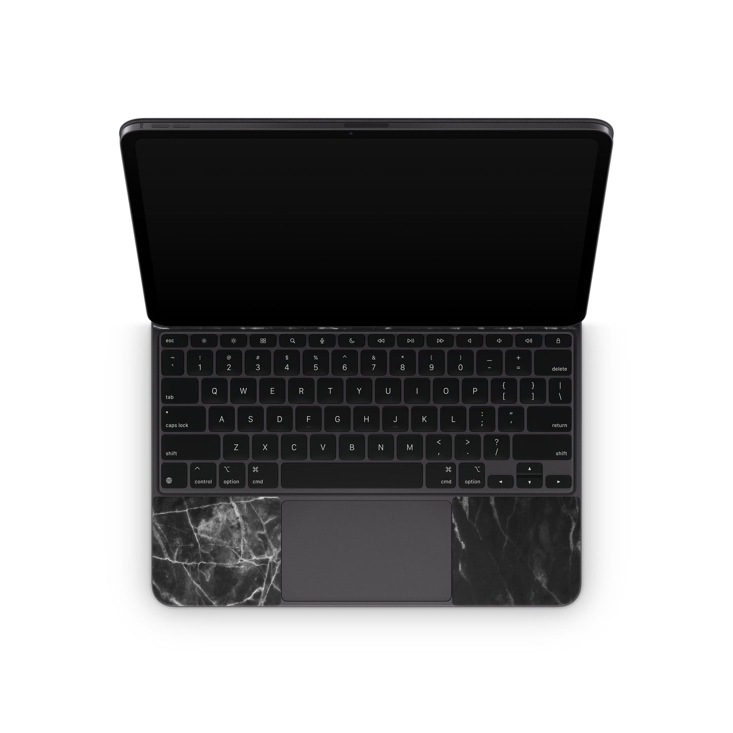 Black Marble - Apple Magic Keyboard for iPad Skin