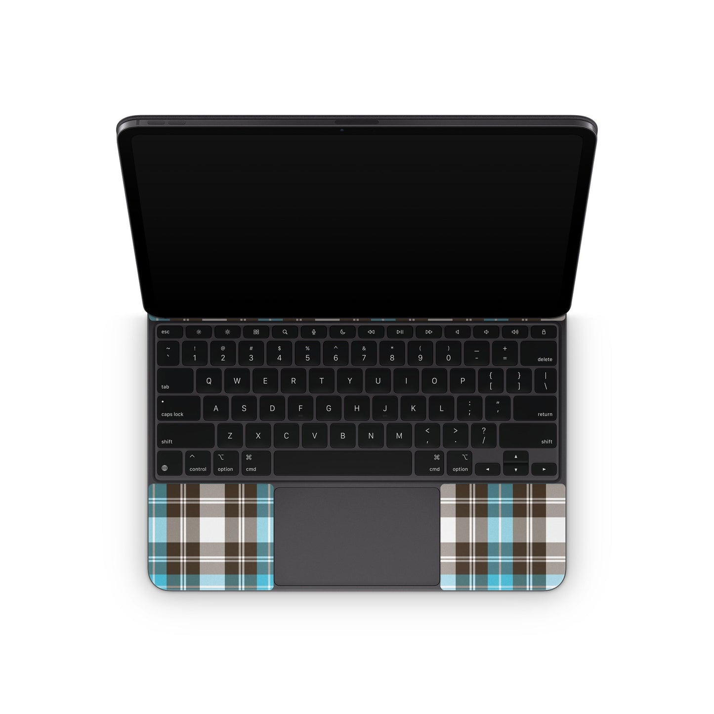 Turquoise Plaid - Apple Magic Keyboard for iPad Skin