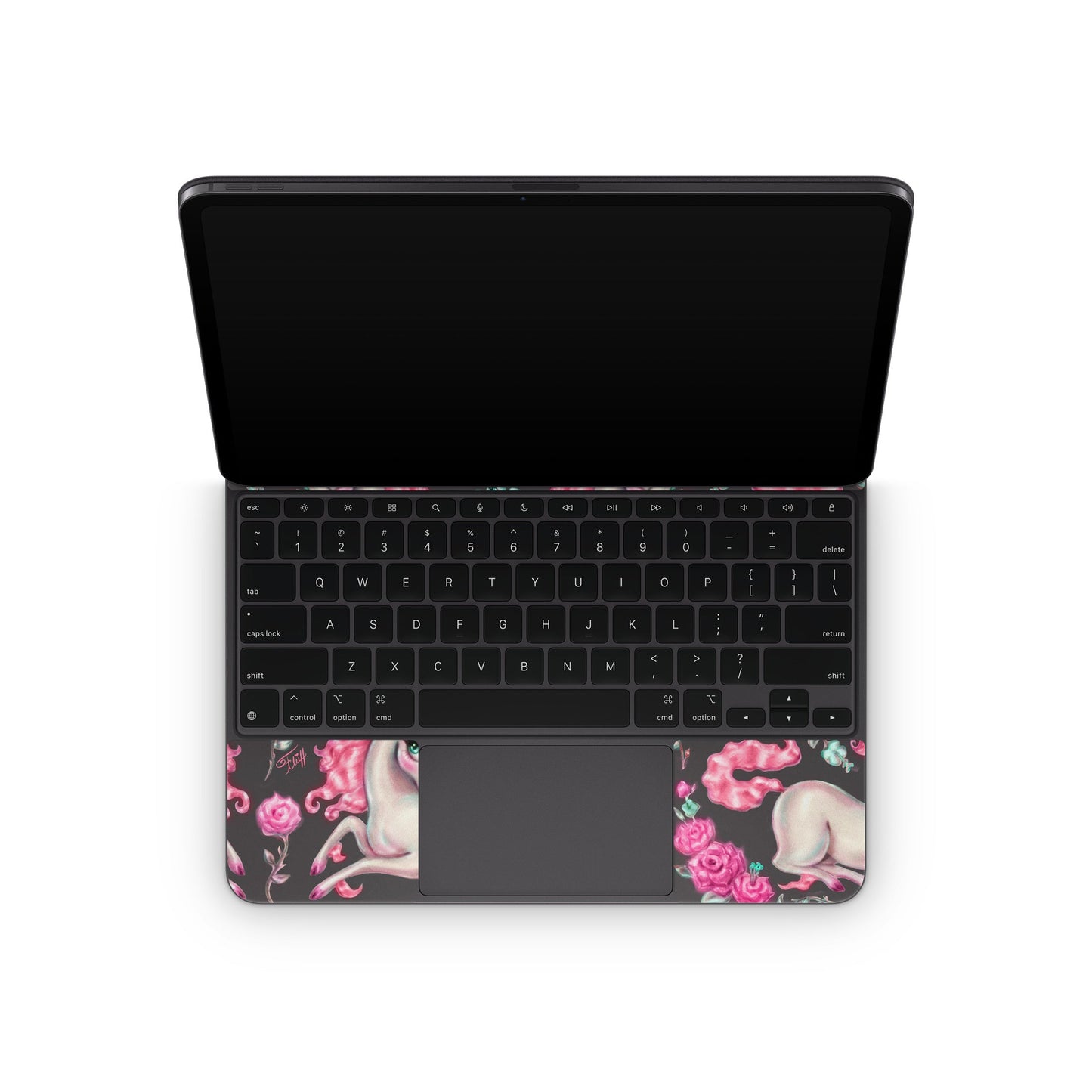 Unicorns and Roses - Apple Magic Keyboard for iPad Skin