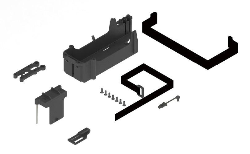 Arrma AR320351 Battery Tray set (Large) Outcast 6S Talion 6S Notorious Mojave