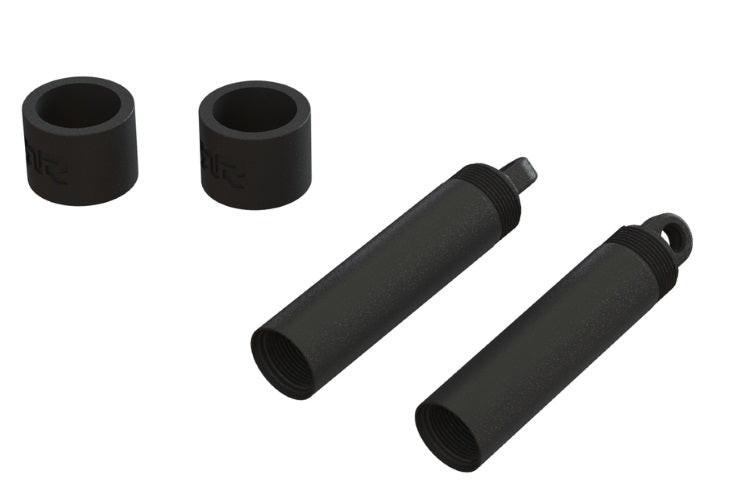 Arrma Shock Body And Spring Spacer Set (Rear) Big Rock Granite Senton Typhon