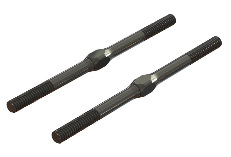 Arrma AR330526 Steel Turnbuckle M4x71mm Black Kraton Outcast