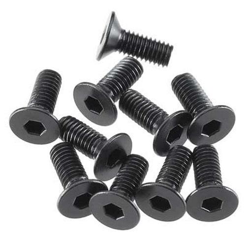 Arrma Flat Head Screw 3x8mm Nero Raider Vortek Granite Outcast Mojave Felony 6S