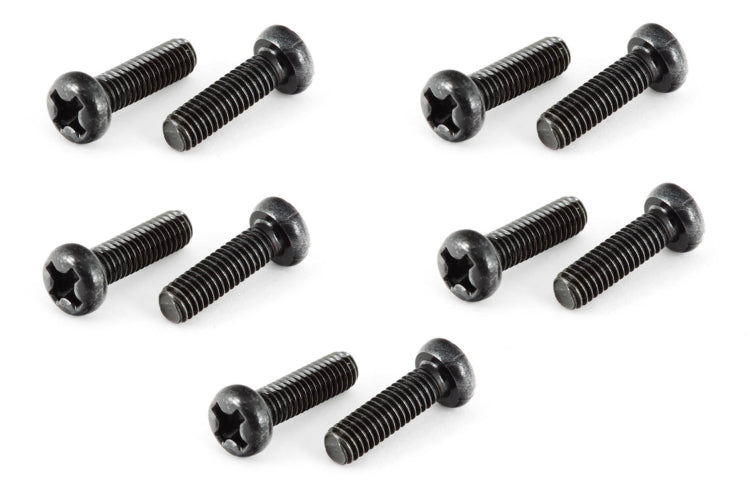 Arrma AR725310 Button Head Cross Machine Screw M3x10mm (10pieces) Fury Granite