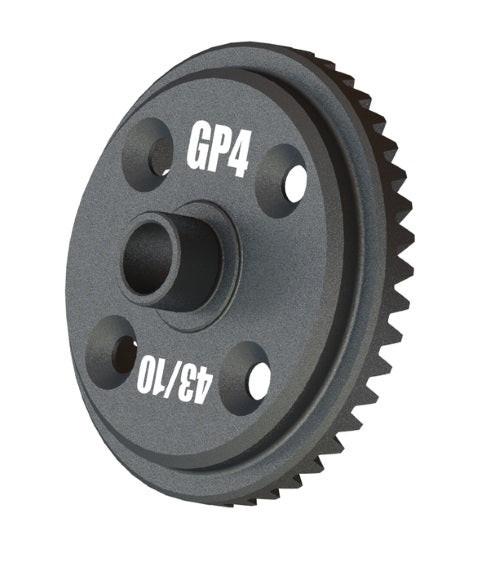 Arrma Main Differential Gear 43T Spiral GP4 5mm (Fits 29mm Diff Case) Kraton