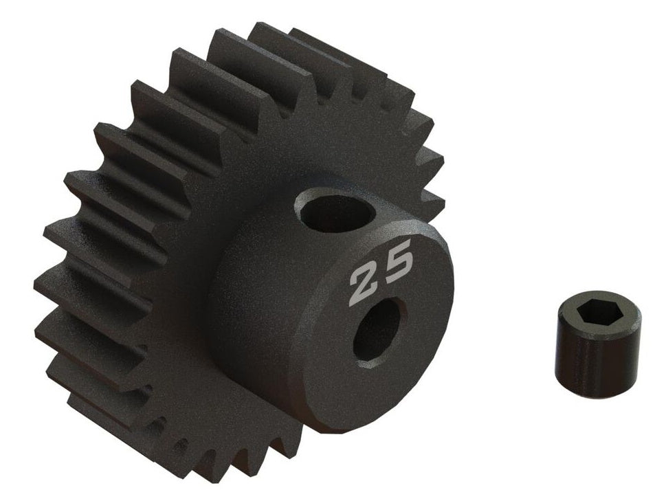 Arrma ARA311087 25T 0.8Mod 1/8" Bore CNC Steel Pinion Gear