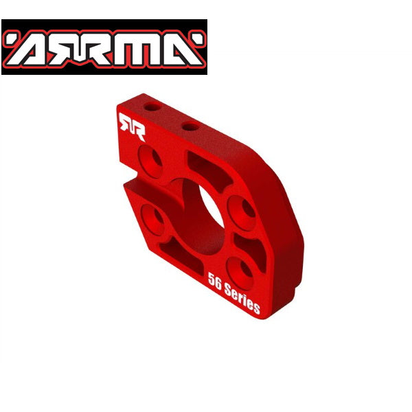 Arrma ARA320591 Aluminum Motor Plate 56 Series Red