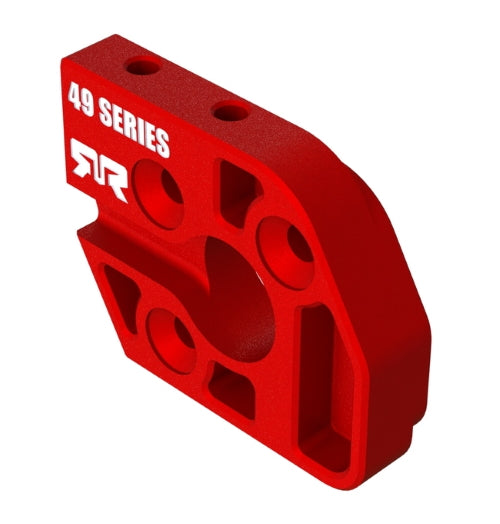 Arrma ARA320603 Aluminum Motor Plate 49 Series Red Kraton Outcast