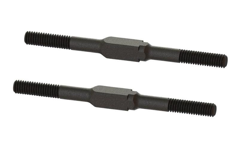Arrma ARA330601 Steel Turnbuckle M4x60mm Black (2) 1/7 Mojave