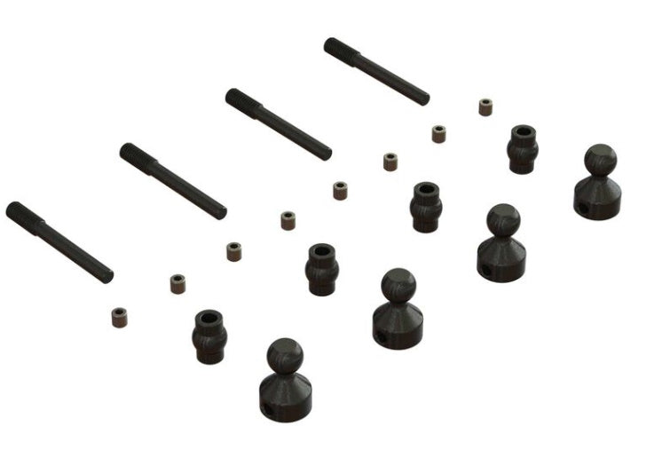 Arrma ARA330614 Sway Bar Hardware Set Outcast/Kraton 8S