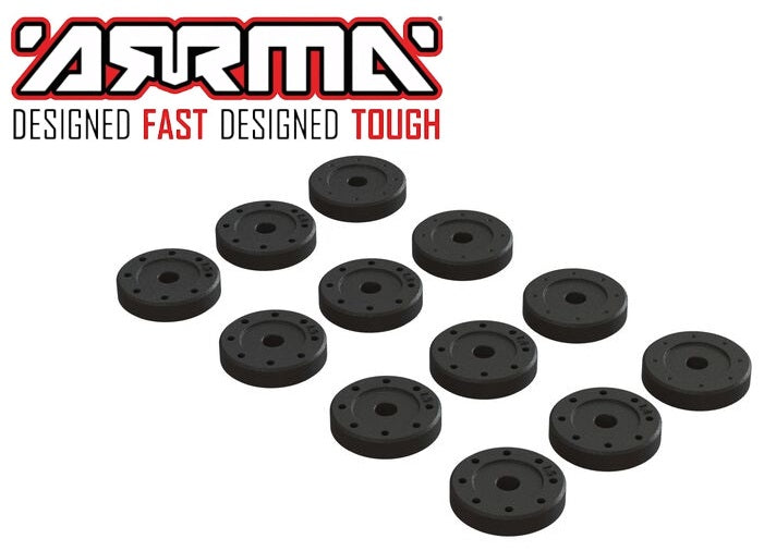 Arrma ARA330739 Shock Piston Set 1.4mm 1.5mm Blank 1/5 Kraon / Outcast