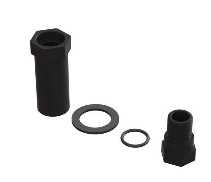 Arrma ARA340187 Aluminum Servo Saver Hub Set Black FELONY KRATON INFRACTION