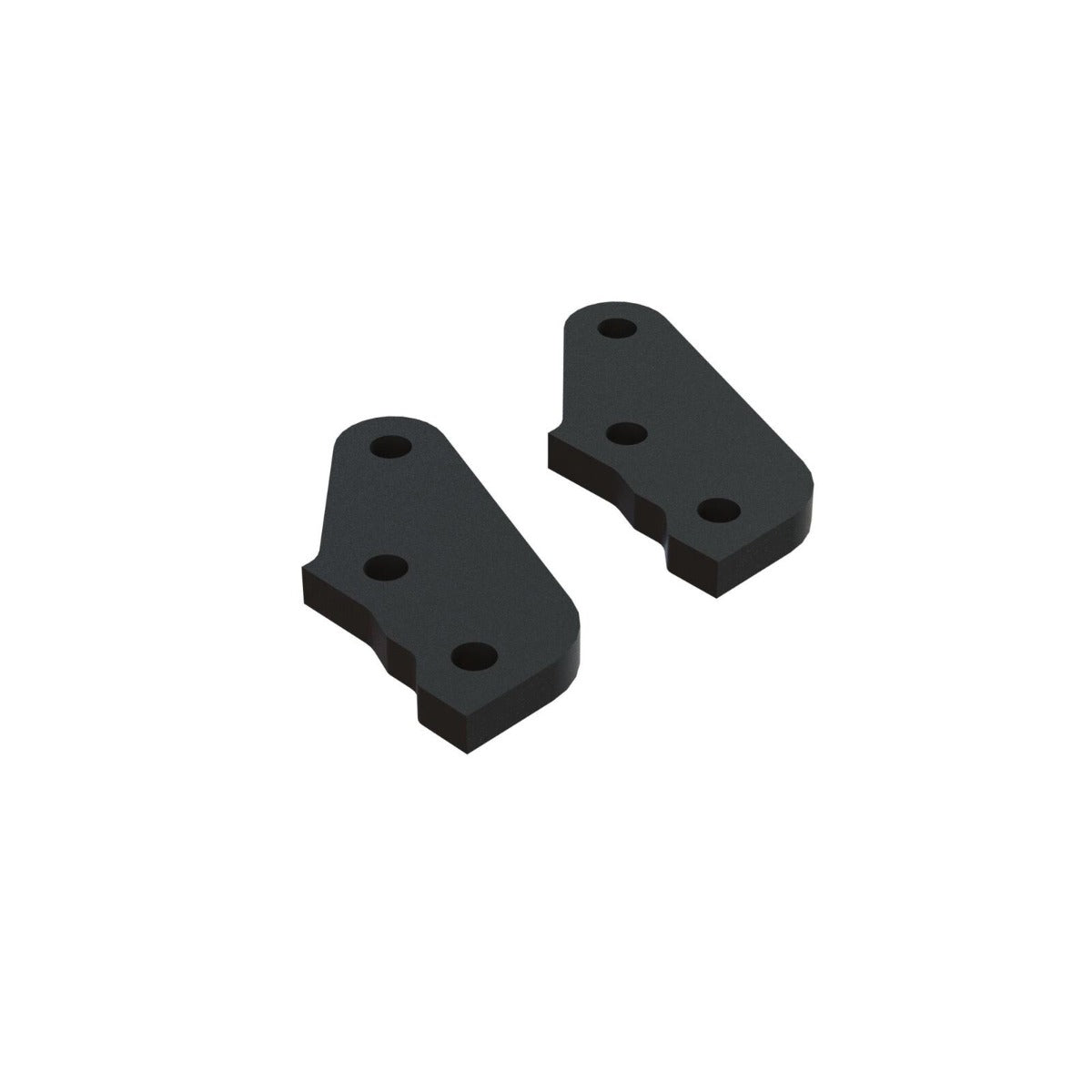 Arrma ARA340188 Aluminum Steering Plate Black (2)