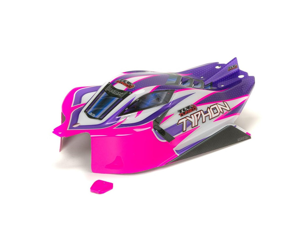 Arrma ARA406162 Finished Body TLR Tuned Pink/Purple TYPHON