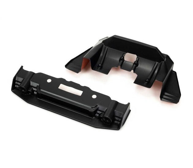 Arrma ARA410010 Painted Splitter And Diffuser Black/Orange FELONY 6S BLX