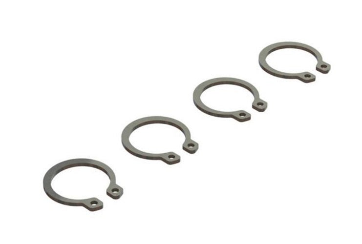 Arrma ARA729000 C Clip 15mm (4) Kraton 4X4 8S Outcast 8S