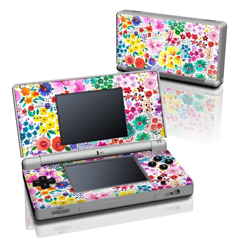 Artful Little Flowers - Nintendo DS Lite Skin