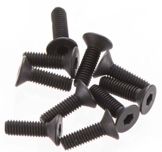 Axial AX31185 M3x10mm Hex Socket Flat Head (10) RR10 Yeti XL MAX-D SCX10 III