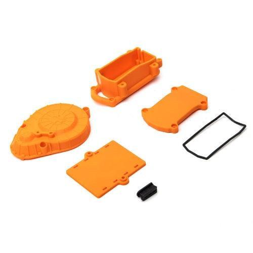 AXIAL AXI231031 Cage Radio Box Spur Cover (Orange) RBX10