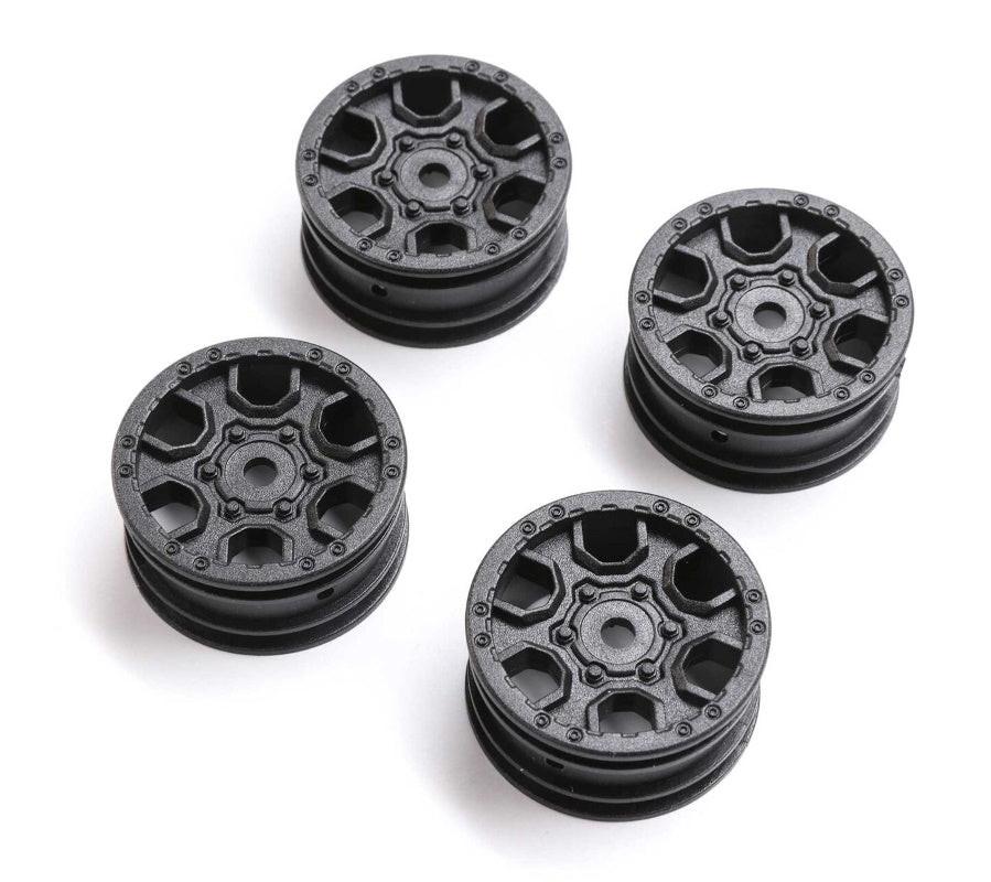 Axial AXI40006 1.0 Ford Bronco Wheel Black (4) SCX24