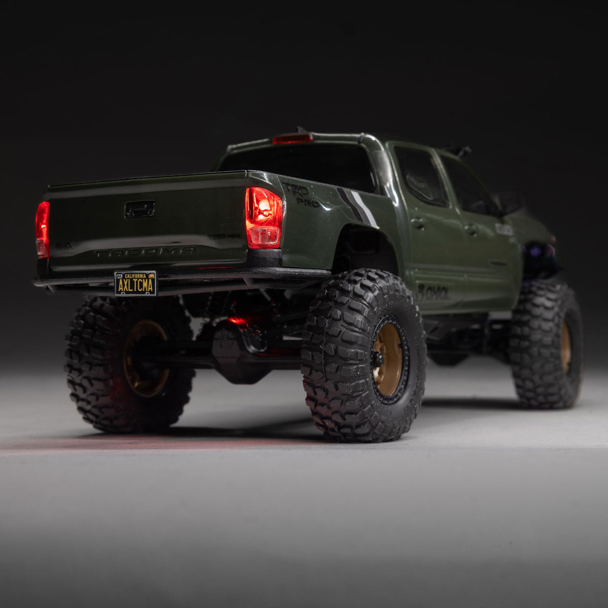 Axial SCX30 Toyota Tacoma TRD Pro Brushed Rock Crawler Green 1/30 RTR 4WD AXI-3289T1
