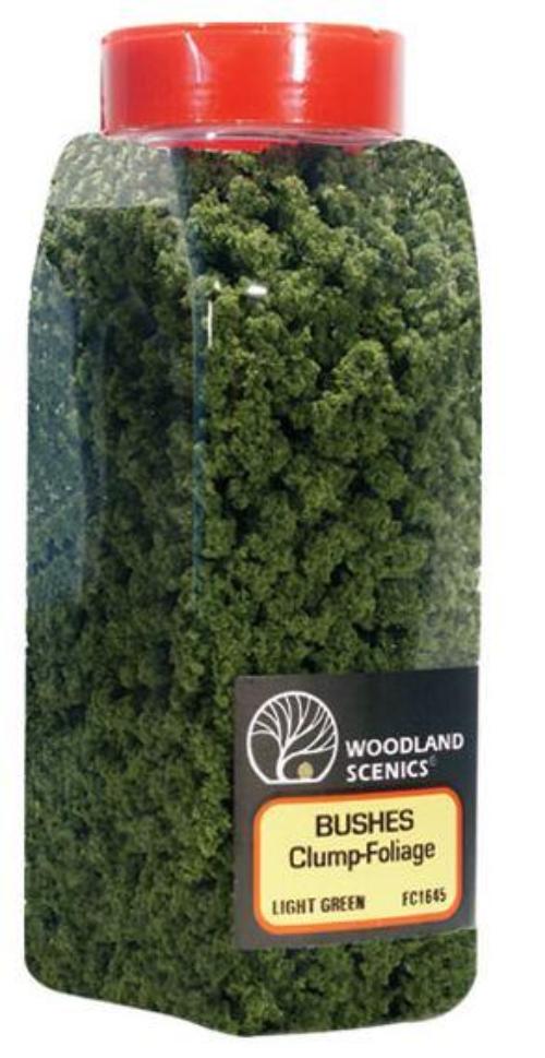 Woodland Scenics FC1645 N/HO Bushes Shaker Light Green 32 oz Train Scenery