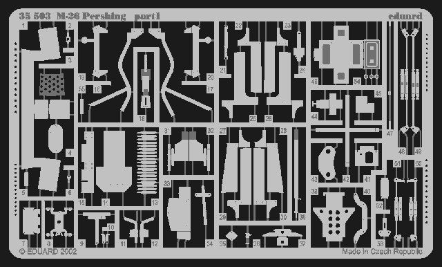 Eduard 35503 1/35 Armor- M26 Pershing for TAM