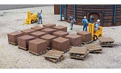 Walthers Cornerstone 933-4103 HO Brick Stacks Kit