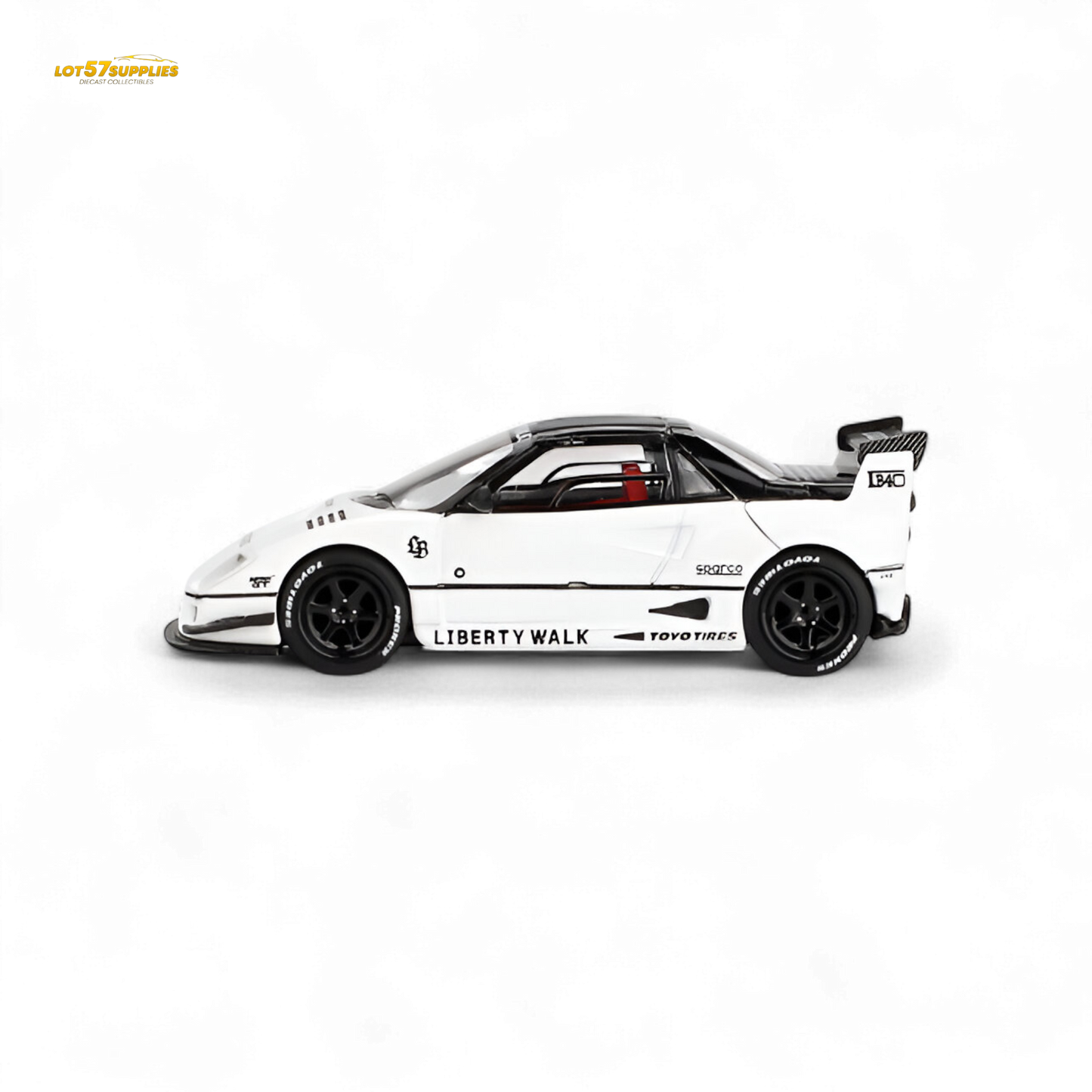 Mini GT Mazda AZ-1 Liberty Walk LB40 White 1:64