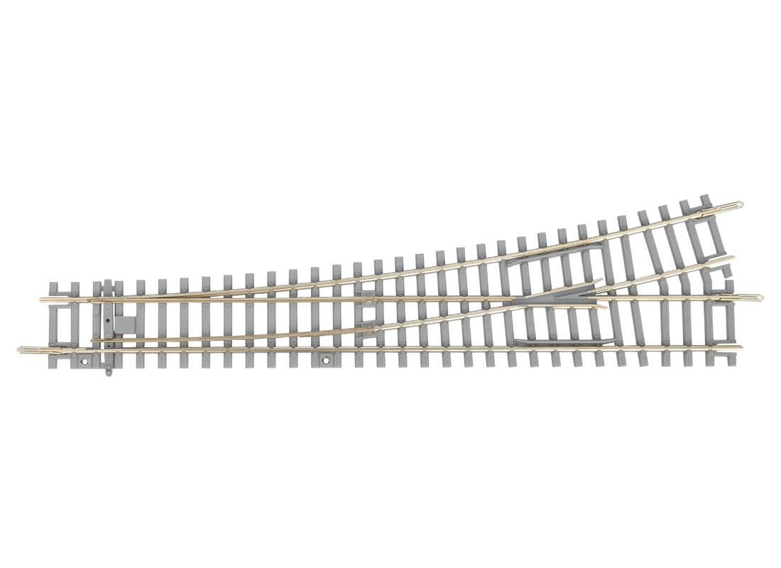 Piko 55170 HO Scale Concrete Tie Left Switch WL R9/239mm